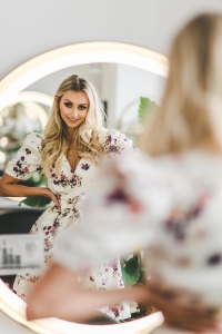 Sukienka Kopertowa Rosaline White