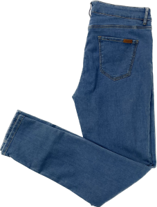 Niebieskie spodnie jeasnowe, MASSIMO DUTTI, 42 (XL)