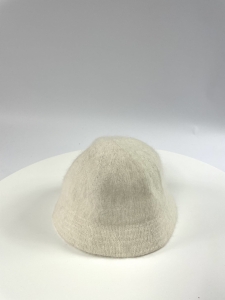 Kremowy, wełniany kapelusz, H&M