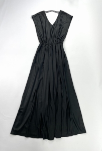 Czarna sukienka maxi, MARTA KUSZYNSKA, 34/36 (XS/S) 