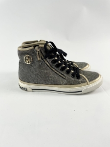 Czarno-złote trampki, ARMANI JEANS, 37