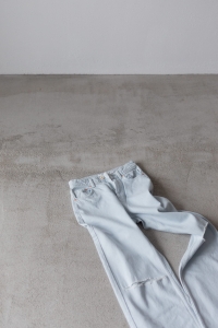 Jasnoniebieskie spodnie jeansowe, BERSHKA, 36 (S)