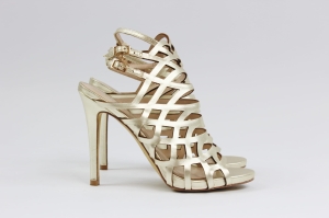 Złote sandały Sandalo Gabbia Akiko, LIU JO, 37