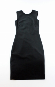 Czarna sukienka midi, ZARA, 34 (XS)