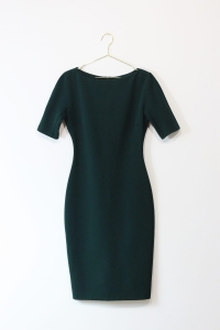 Sukienka butelkowa zieleń, ZARA, 34 (XS)