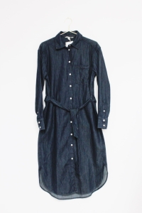 Jeansowa sukienka z paskiem, NOWA, H&M, 34/36 (XS/S)