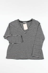 Dzianinowa bluzka w paski, ZARA, 36 (S)