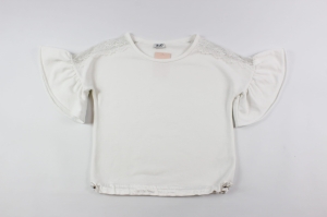 Biała, bawełniana bluzka, LIU JO, 34 (XS)