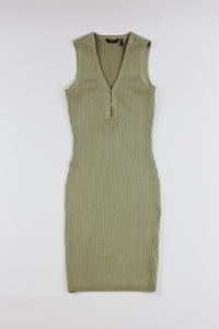 Szałwiowa, dopasowana sukienka, MARCIANO, 36 (S)