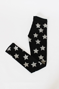 Czarne spodnie w gwiazdy, SAINT LAURENT, 36 (S)