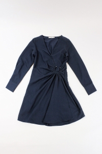 Granatowa sukienka, MANGO, 34 (XS)