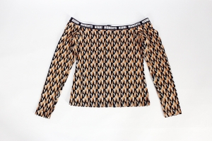 Bluzka we wzory, NIUMI CLOTHES, 34 (XS) 