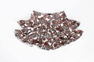 Spódniczka we wzory z falbanami, NIUMI CLOTHES, 34 (XS)