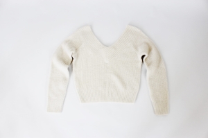 Śmietankowy sweter, H&M, 36 (S)