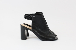 Czarne, skórzane buty, NOWE, LASOCKI, 39