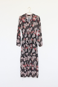 Sukienka midi w kwiaty, 36 (S)