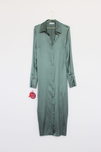 Zielona, koszulowa sukienka, NOWA, PATRIZIA PEPE, 34 (XS)