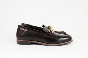 Brązowe mokasyny, NOWE,  JOHN WHITE, 39
