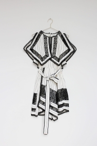 Czarno-biała sukienka, SELF-PORTRAIT, 34 (XS)