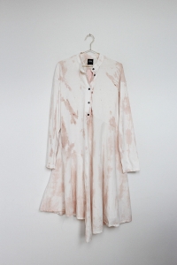 Kremowo-różowa sukienka, ZARA, 36 (S)