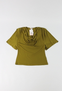 Oliwkowa bluzka, NOWA, H&M, 38 (M)