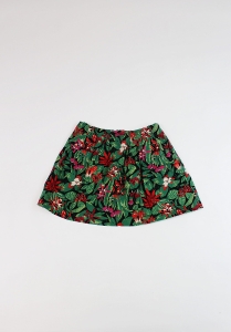 Kolorowa spódniczka mini w kwiaty, ZARA, 34 (XS)