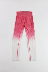 Biało-różowe legginsy, CARPATREE, 34 (XS)