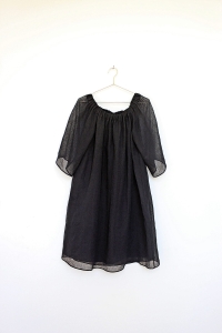 Czarna sukienka a'la hiszpanka, DENI CLER, 38 (M)