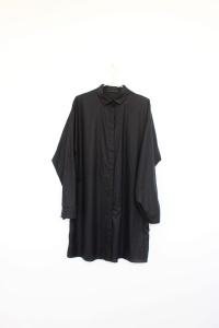 Czarna, koszulowa sukienka, ANIA KUCZYŃSKA, 38 (M)