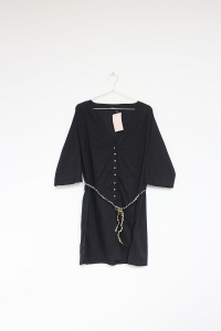 Czarna, narzutka plażowa, FANTASIE, 38 (M)