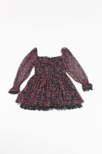 Jedwabna sukienka w kwiaty, CHAOS, 36 (S)