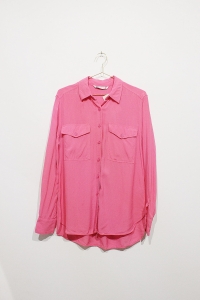Różowa koszula, ZARA, 34 (XS)