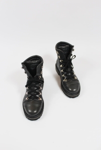 Czarne, skórzane botki, NOWE, CHANEL, 39 