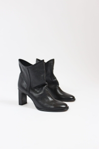 Czarne, skórzane botki, NOWE, MAX MARA, 39 