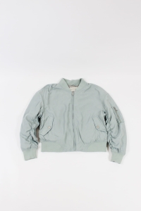 Turkusowa kurtka typu bomberka, CALVIN KLEIN JEANS, 36 (S)