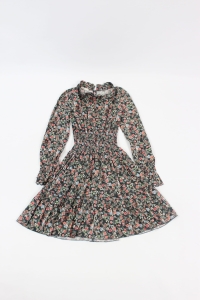 Sukienka w kwiaty, LE COLLET, 38 (M)