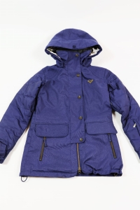 Fioletowo-granatowa kurtka narciarska/snowboardowa, ROXY, 36 (S)