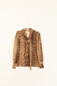 Koszula we wzór zwierzęcy, ZARA, 34 (XS)