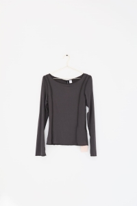 Szara bluzka z przeszyciami, NOWA, H&M, 38 (M) 