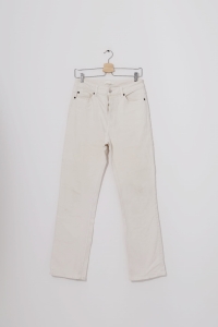 Kremowe spodnie jeansowe, H&M, 38 (M)