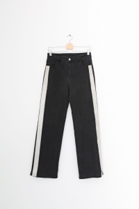 Czarne spodnie z kryształkami, CALZEDONIA, 36 (S)