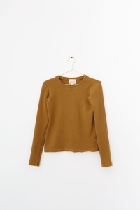 Musztardowa bluzka w prążki, BOHEMI SOUL, 38 (M)