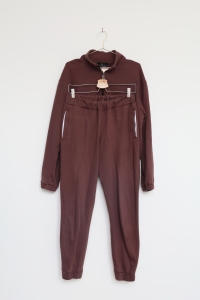 Brązowy komplet dresowy (spodnie + bluza), CUORI E PICCHE, 34/36 (XS/S)