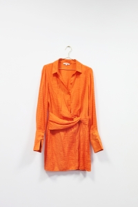 Pomarańczowa sukienka, PATRIZIA PEPE, 38 (M) 42 IT