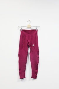 Wiśniowe legginsy, GYM GLAMOUR, 36 (S) 