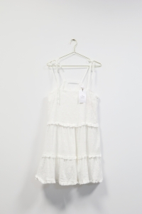 Sukienka w kropki z bawełny organicznej, NOWA, CGN, 38/40 (M/L) 