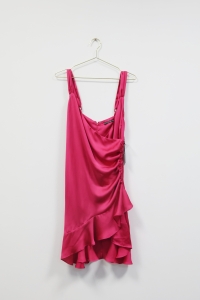 Malinowa sukienka, NOWA, GUESS, 36 (S)  