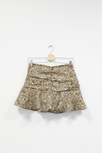 Spódniczko-spodenki w panterę, ZARA, 36 (S)