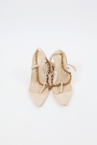 Kremowe sandały na obcasie, NOWE, L.DAY, 36 