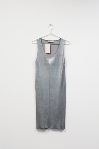 Srebrna/metaliczna sukienka, ZARA, 38 (M)
